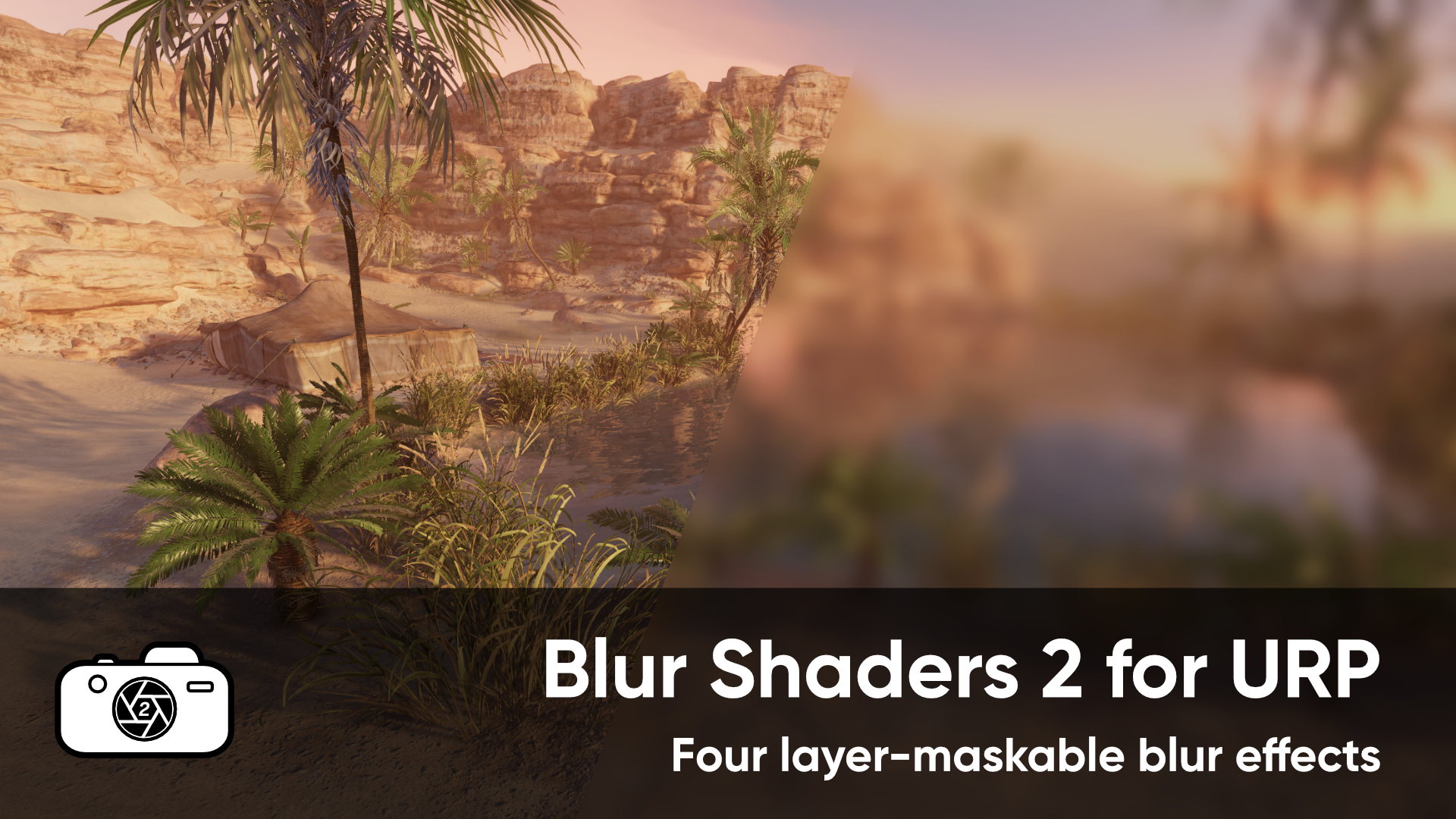 Blur Shaders 2 for Unity URP by Daniel Ilett