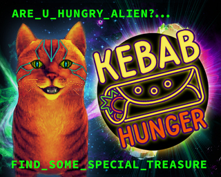 Cover image for Intergalactic Kebab-Hunger