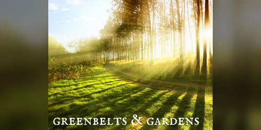 Cover image for greenbelts & gardens