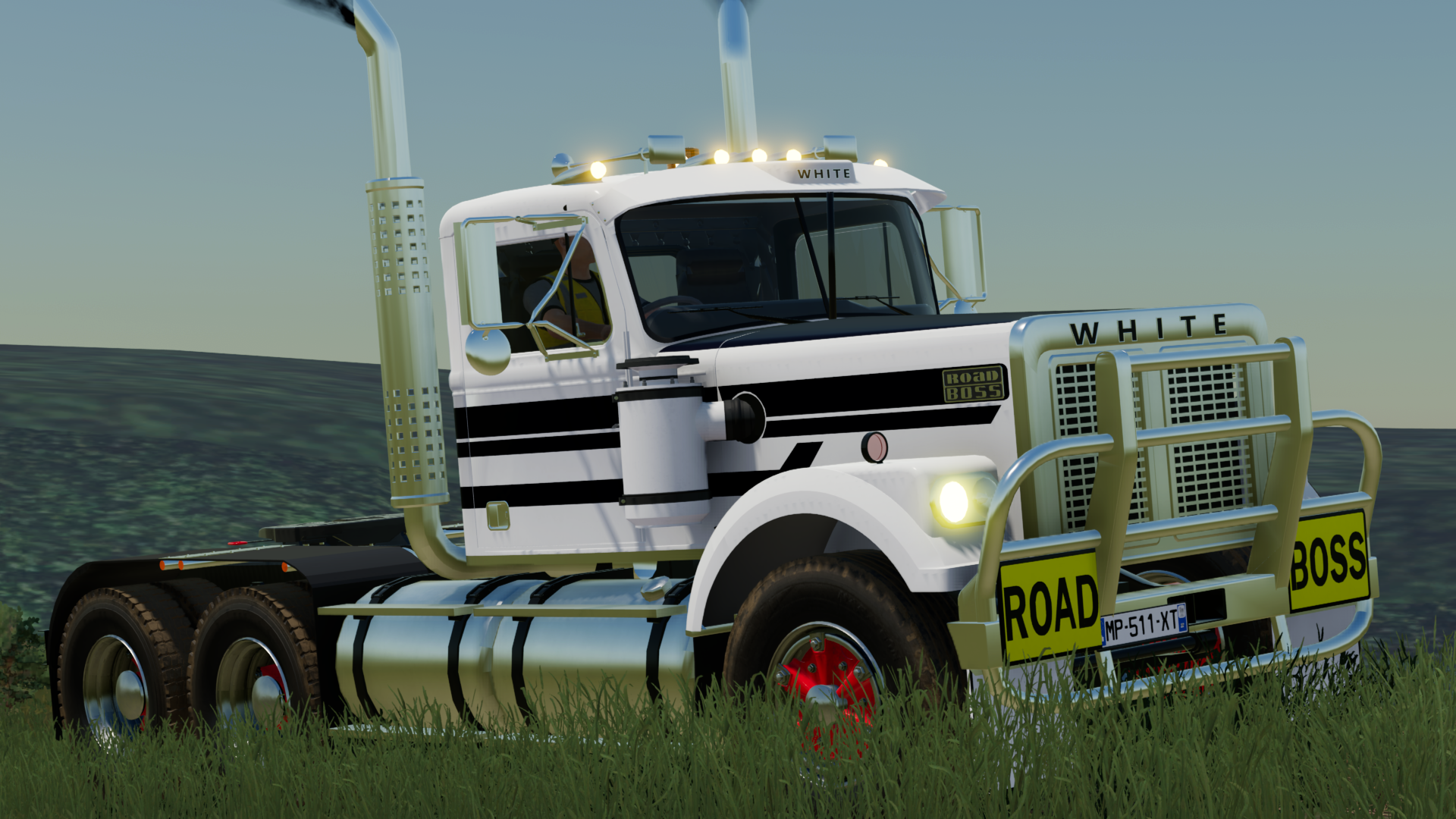Cover image for (FS22) White Roadboss