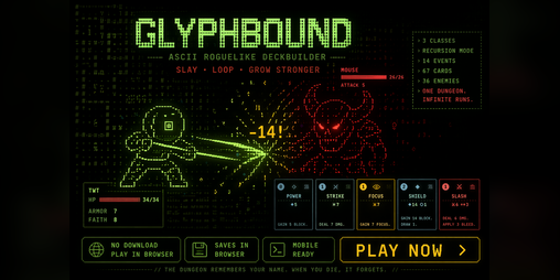 Cover image for Glyphbound