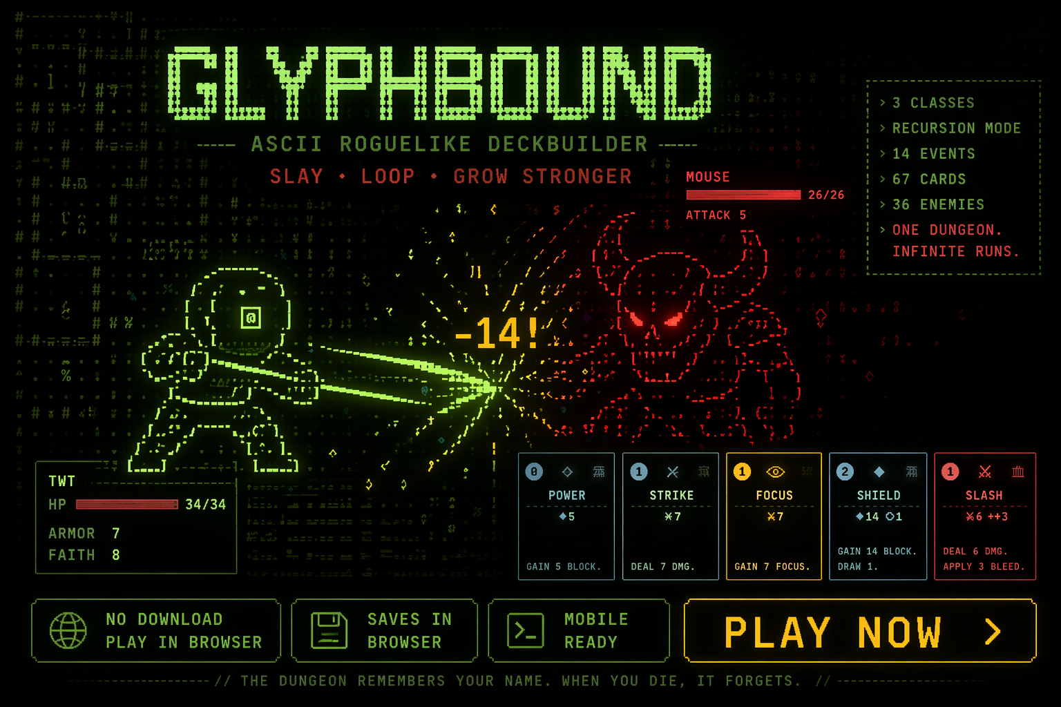 Cover image for Glyphbound