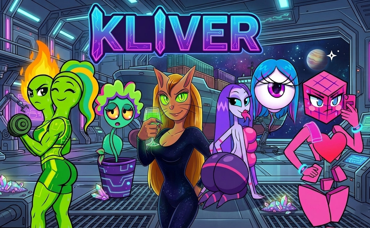 KLIVER: Alien Dating Sim & Visual Novel