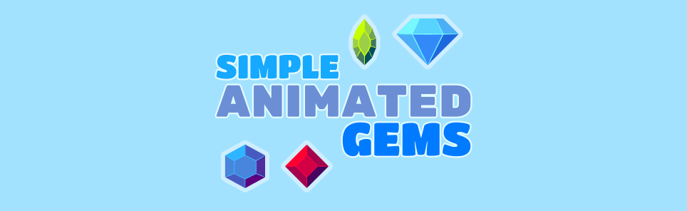 Simple Animated Gems