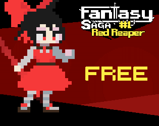 [Free Sample] Red Reaper – 2D Pixel Art Character Pack | RPG Warrior ...