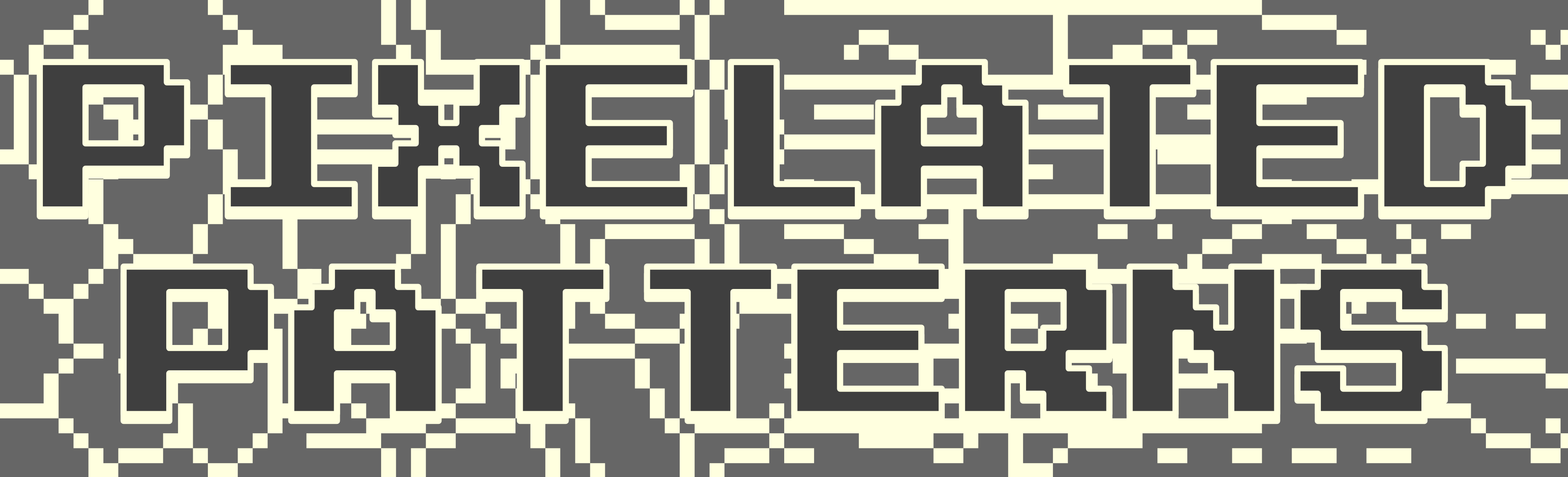 Pixelated Pattern Textures