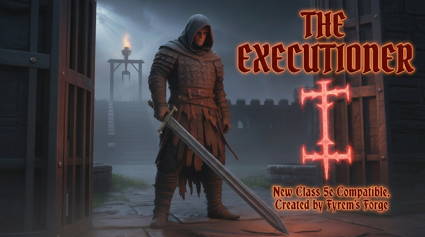 The Executioner — D&D 5e Homebrew Class | Bilingual EN/ES PDF by Fyrem ...