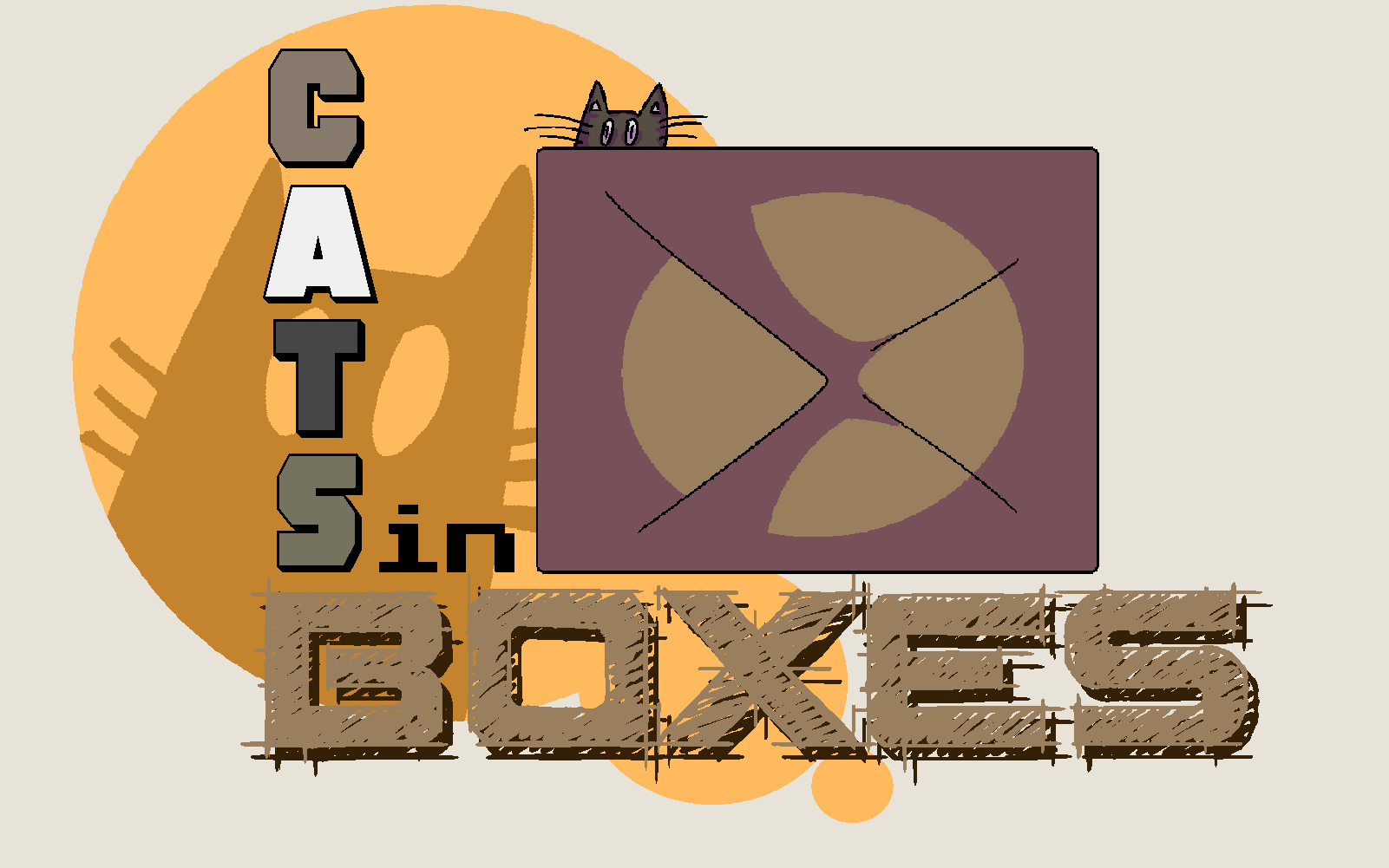 Cover image for Cats In Boxes