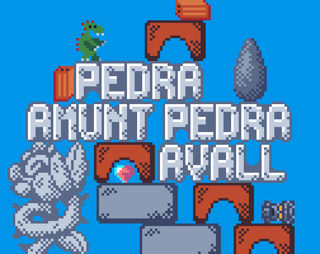 Cover image for Pedra amunt pedra avall