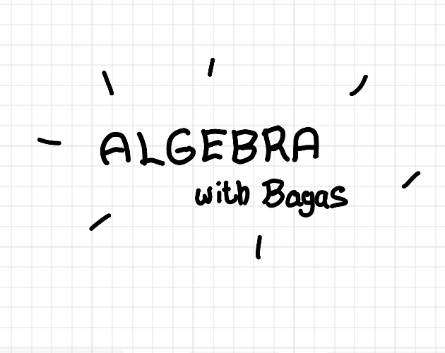 Cover image for Algebra With Bagas