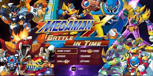 Cover image for Megaman X Battle In Time MUGEN