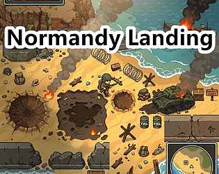 Normandy Landing Pixel Art Tileset Pack cover art