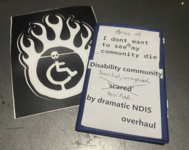 Cover image for i dont want to see more of my community die
