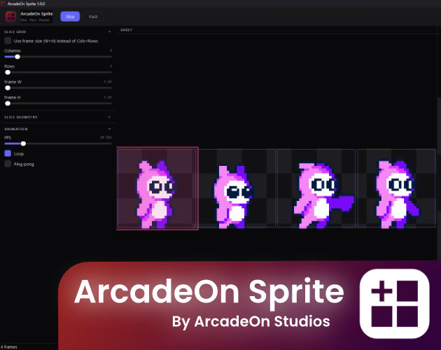 ArcadeOn Sprite by ArcadeOn Studios