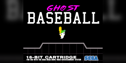 Cover image for Ghost Baseball (for SEGA Megadrive/Genesis)