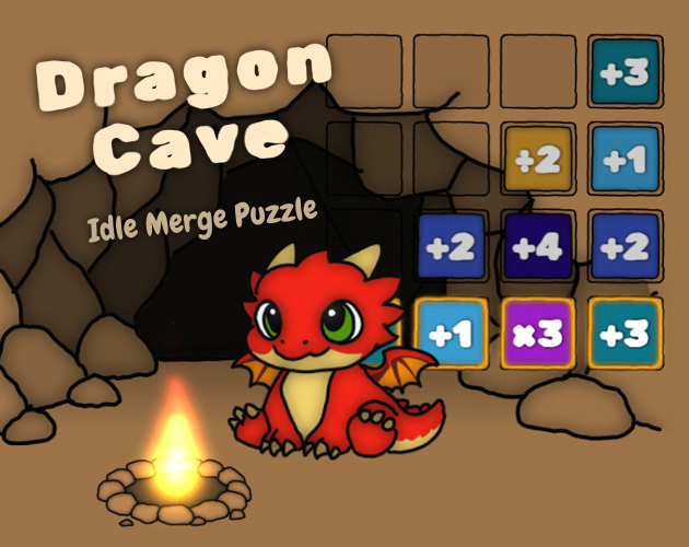 Cover image for Dragon Cave: Idle Merge Puzzle