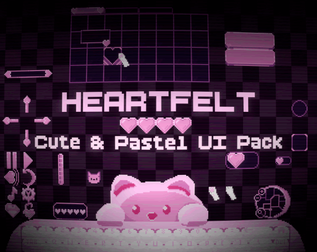 Heartfelt - Cute & Pastel UI Pack
