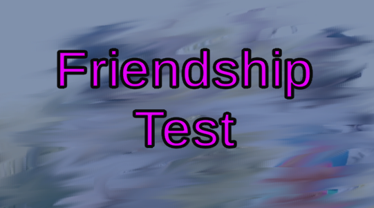 Cover image for Friendship Test