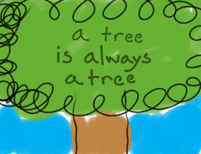 Cover image for a tree is always a tree