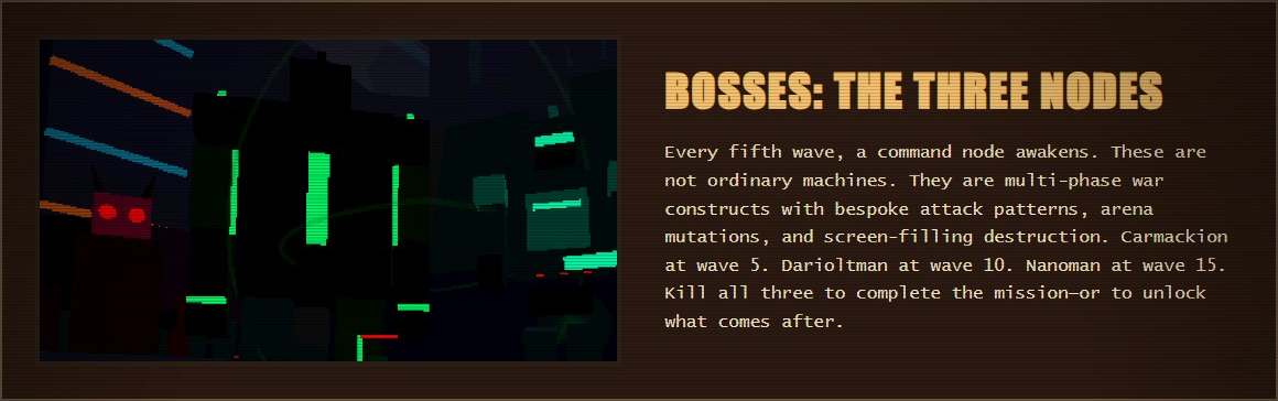 BOSSES: THE THREE NODES