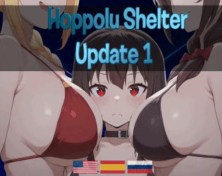 Cover art for Hoppolu Shelter by Loretenele — adult visual novel