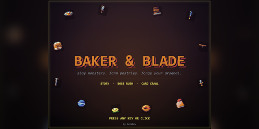 Cover image for BAKER & BLADE