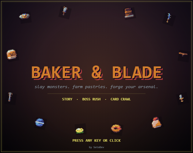 Cover image for BAKER & BLADE