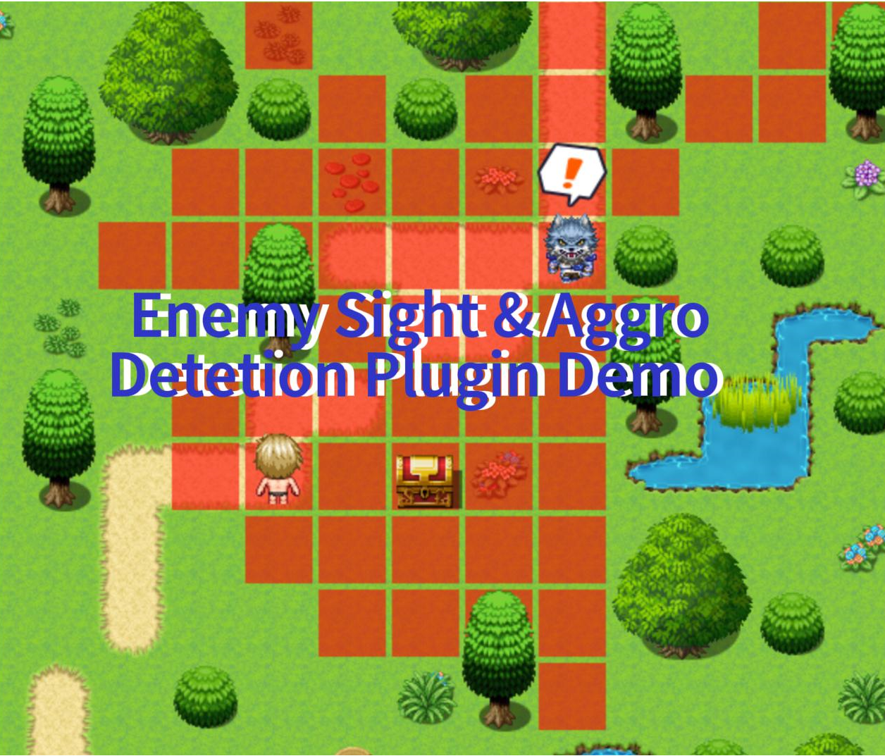 RPG Maker MZ Plugin - Event Sight & Aggro System by CFpandaRPG