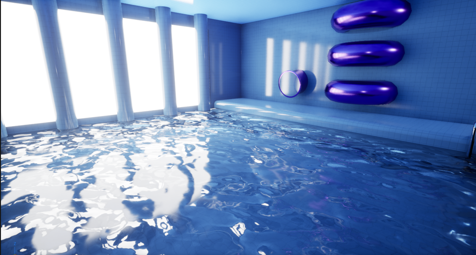A dream about pools