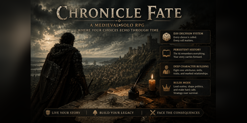 Cover image for Chronicle Fate (need to go to description)