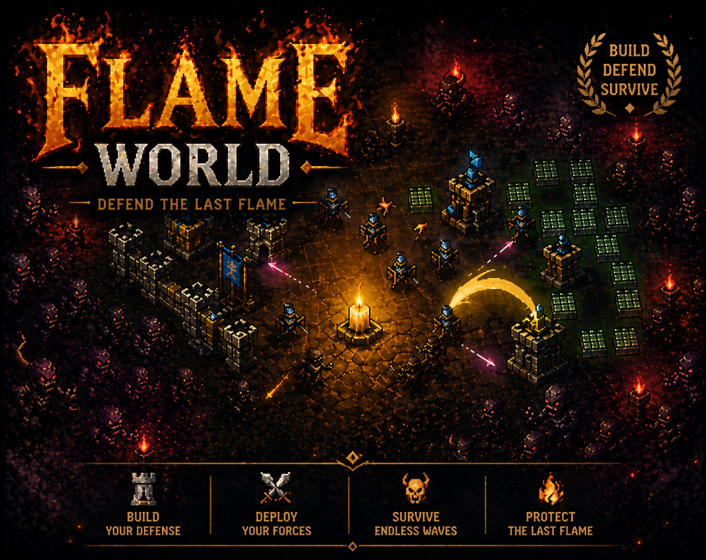Flame Expansion: Build Before Time Runs Out 🔥 by Old hen