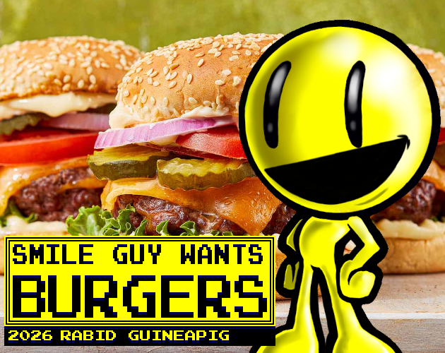 Smile Guy wants Burgers