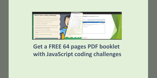 Cover image for 50 JavaScript coding challenges for beginners