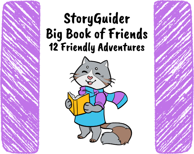Cover image for StoryGuider: Big Book of Friends