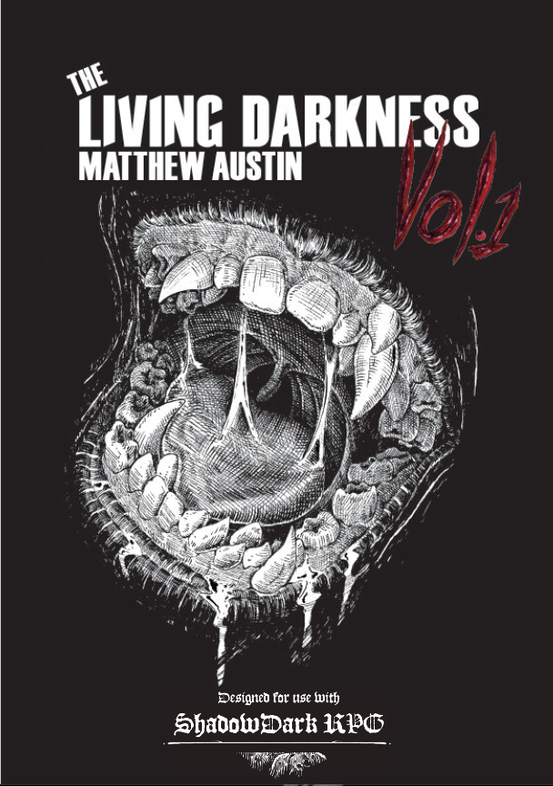 The Living Darkness, Vol 1 cover