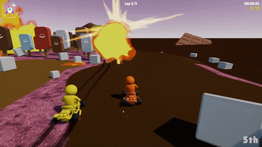 Kart Guys: Chaotic Racing by theADAMJR for Parody Games Jam - itch.io