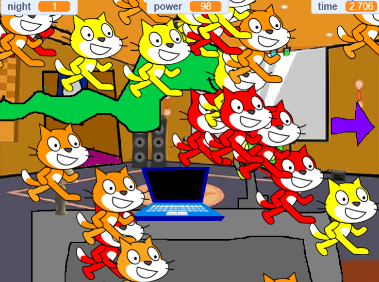 five nights at poop nose