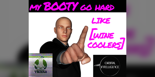 Cover image for My booty go hard like [WINE COOLERS] so I bought some stock art.