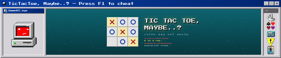 Tic Tac Toe, Maybe..?