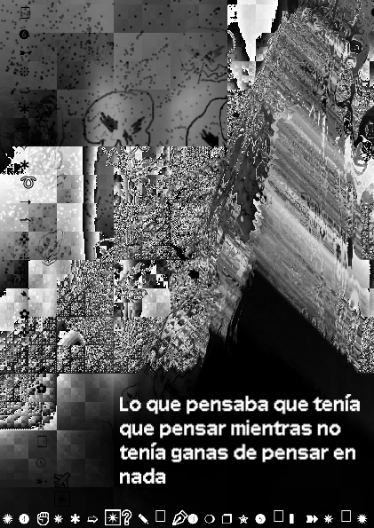 Cover image for Lo que pensaba que tenía que pensar mientras no tenía ganas de pensar en nada