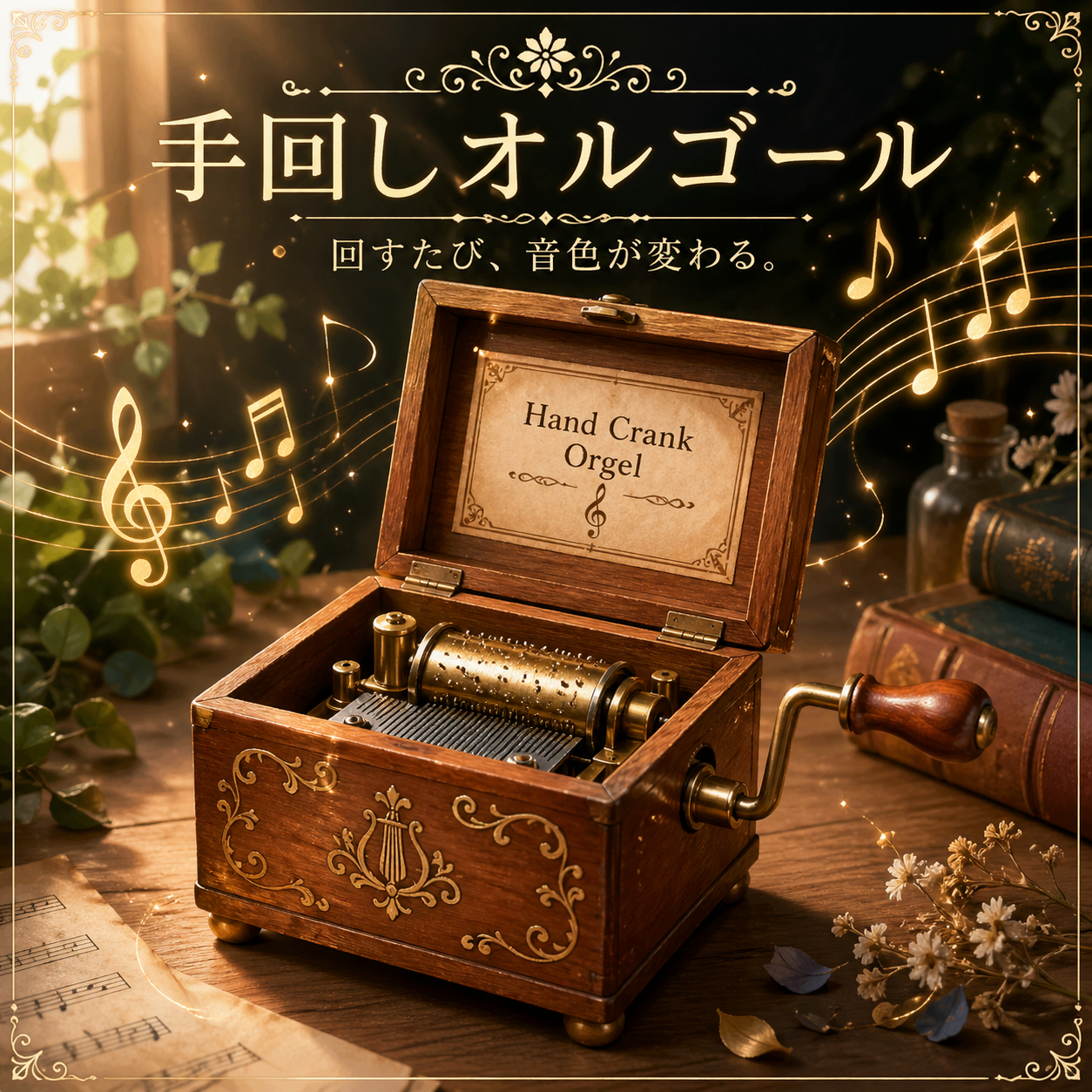 Hand Crank Music Demo