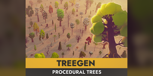 Cover image for TREEGEN 2023 - procedural tree generator