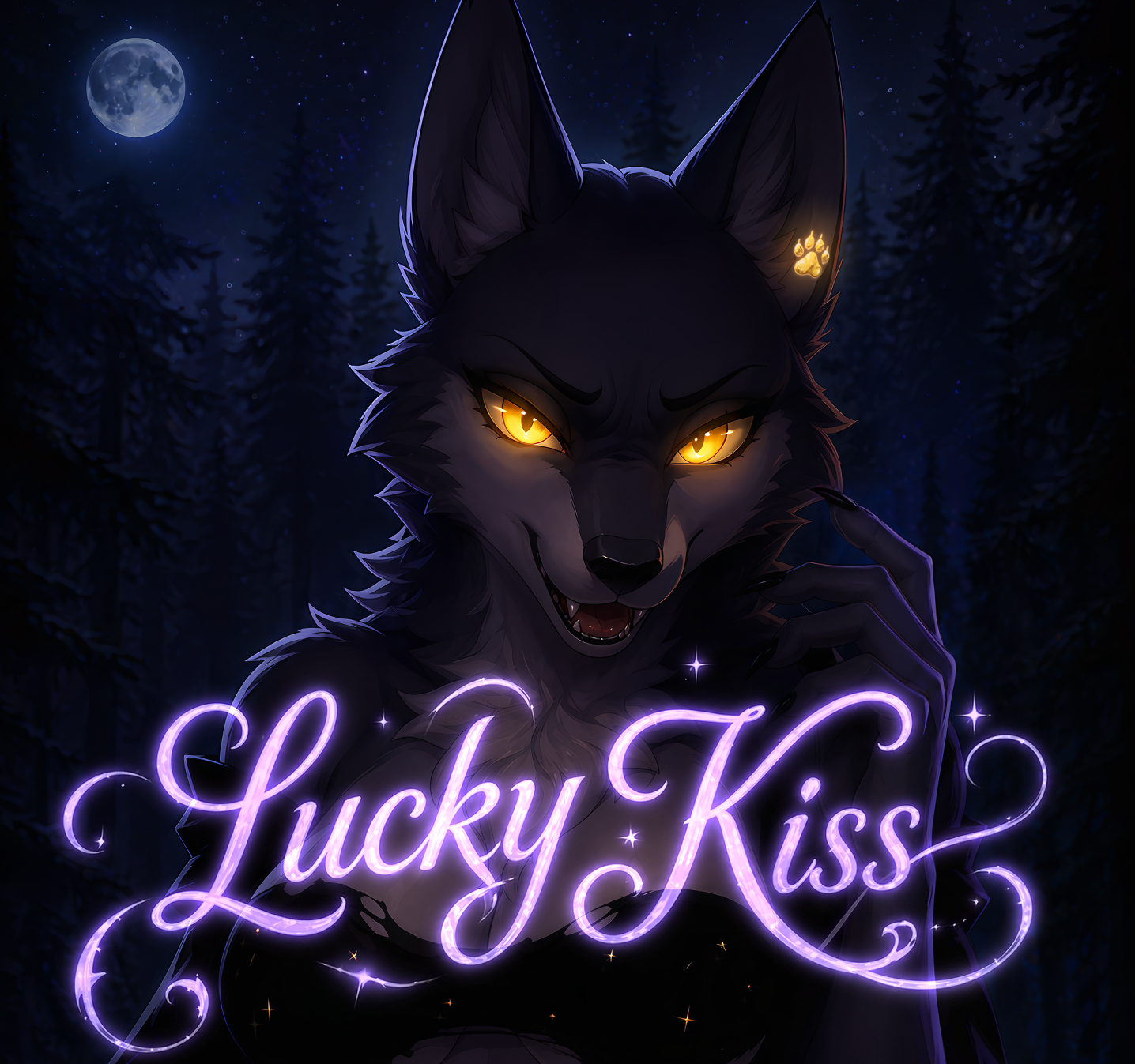 Cover art for Lucky Kiss by Randy Fox — adult visual novel