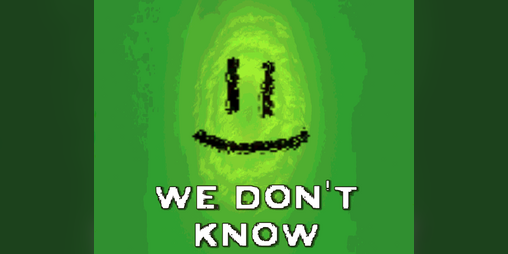 Cover image for We Don't Know