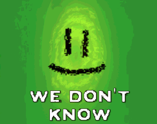 We Don't Know cover
