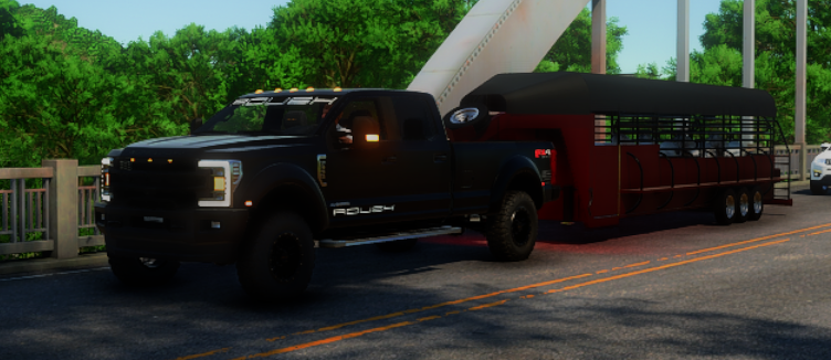 Cover image for FS25 - Swift Built Horse Trailer