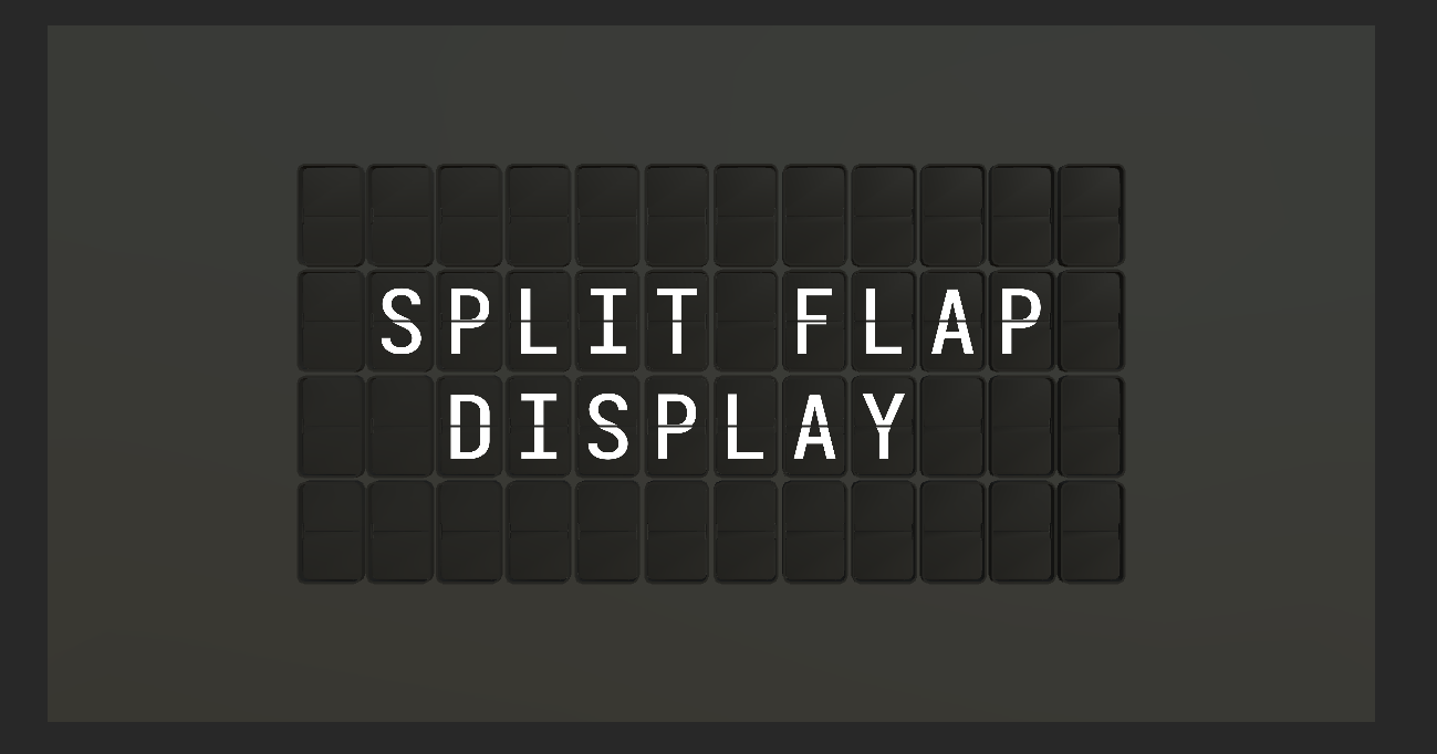 Split-Flap Display System - Interactive Demo