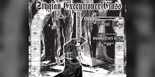 Cover image for Stygian Executioner Class for Shadowdark