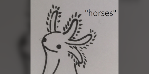 Cover image for "horses"