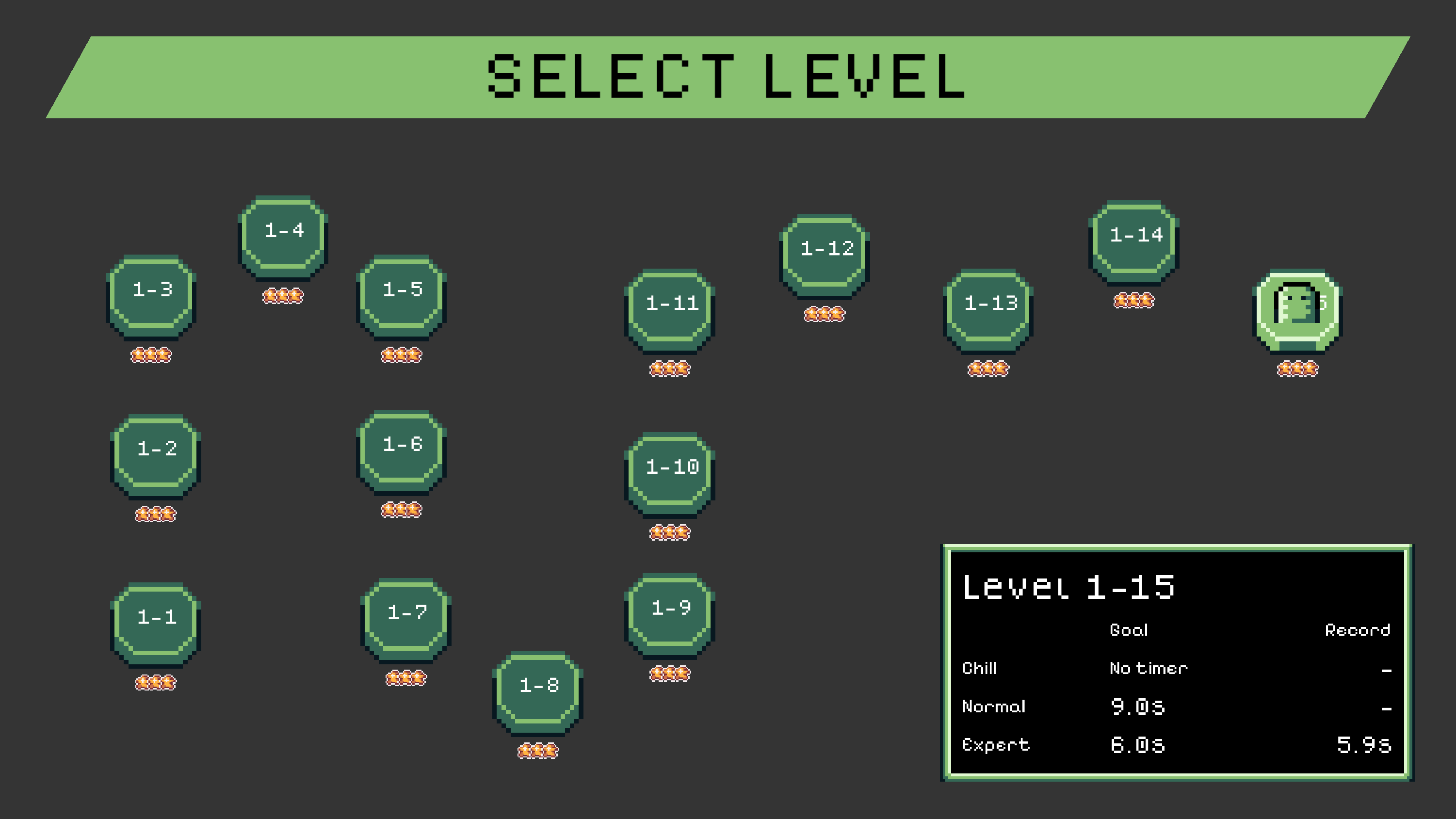 Levels Screen Example v0.8.0 - New Level Screen + 3 Demo Levels! - Dimenshaper by Barkhalla ...